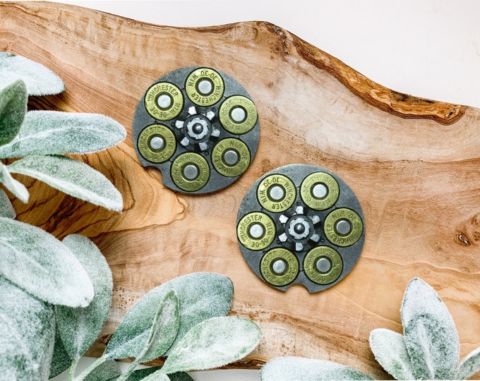 Bullets Coaster Set of Two .* 4 Different Styles*