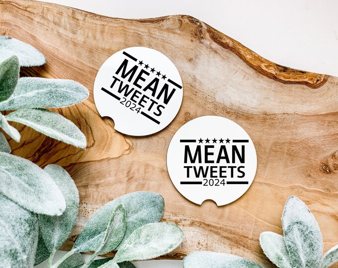 Mean Tweets 2024 Coaster Set