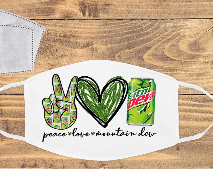 Peace Love MD  Mask