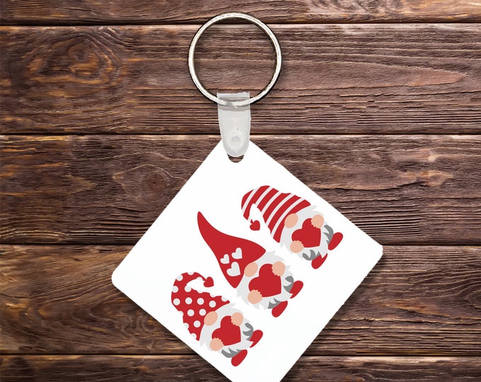 Gnome Love Keychain