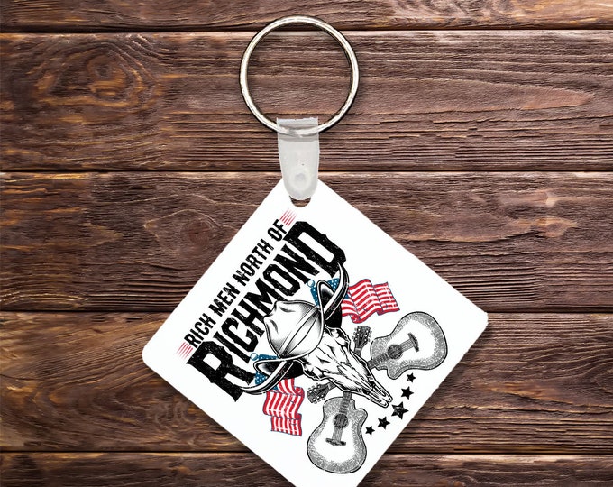 Rich men North Keychain