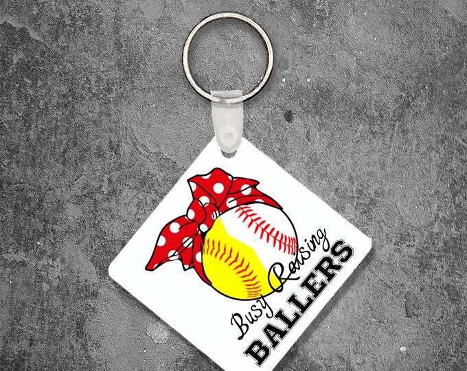 Raising Ballers Keychain