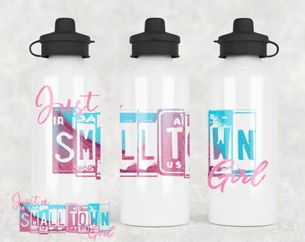 Small town Girl Water Bottle