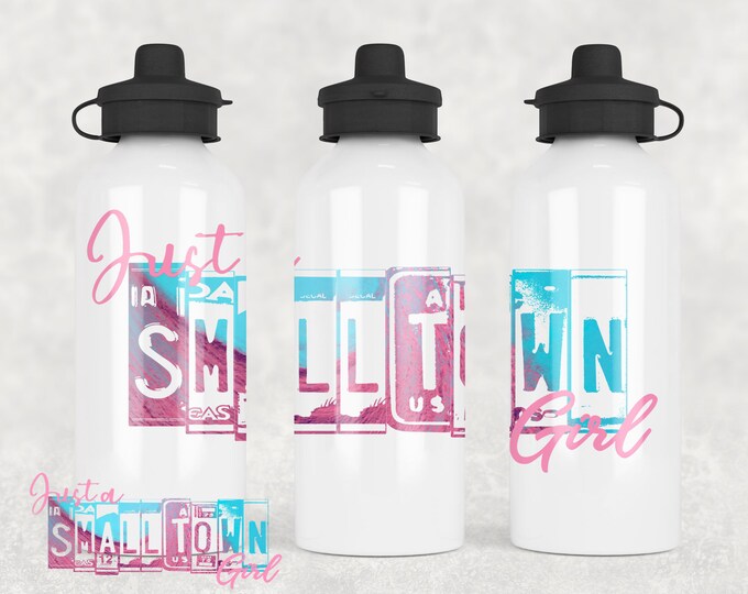 Small town Girl Water Bottle
