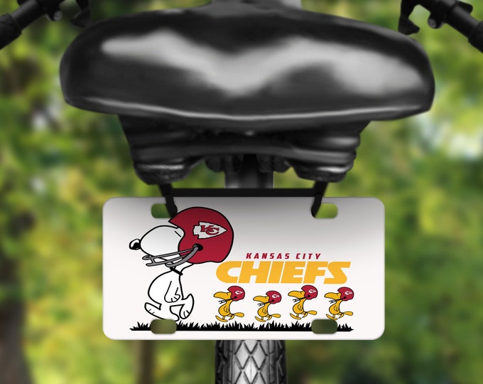 Kc Snoop Bicycle License Plate