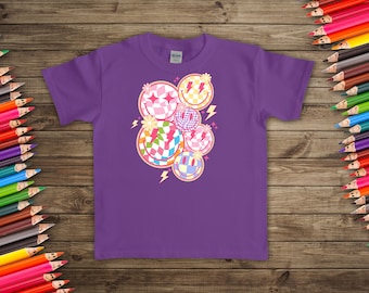 Smile faces Toddler & Youth Sizes