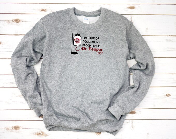 Blood Type D Pepper Hoodie or Sweatshirt