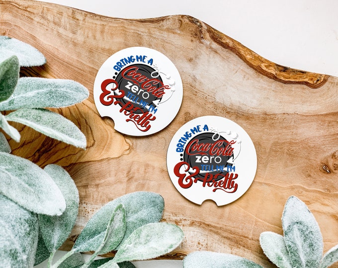 Coke Zero Coaster Set of 2