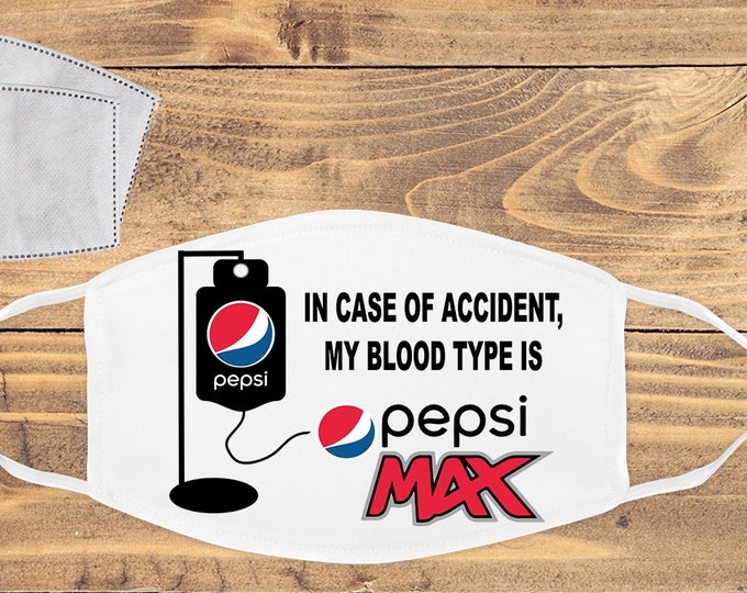 In case of Accident My blood Type is Max Mask