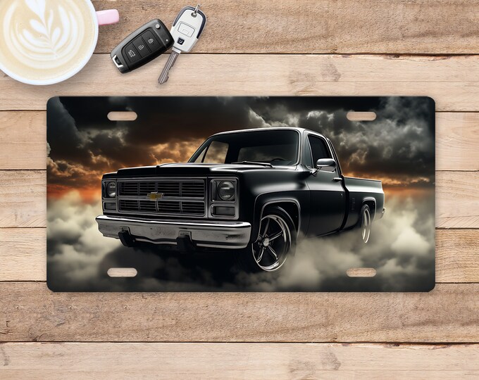 Chevy Truck License Plate