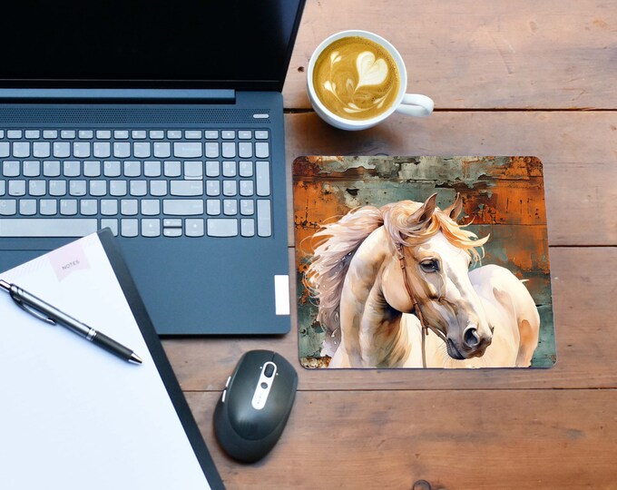 Rustic Horse Mouse pad