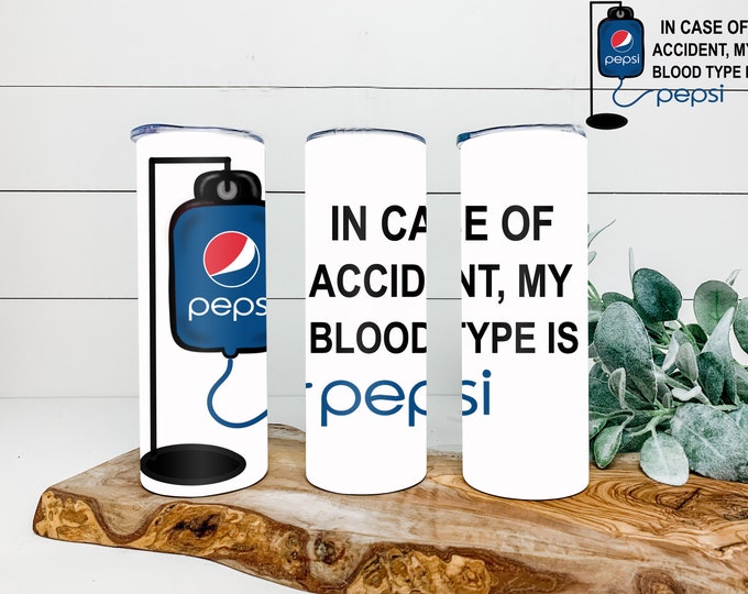 Blood Type Pep 20 oz and 30 oz Tumbler