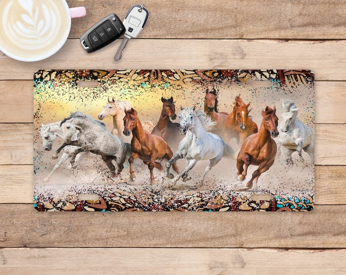 Horses License Plate