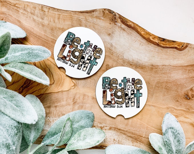 Be the light Coaster Set of 2