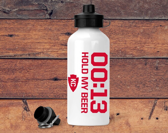 13 Seconds Hold my BeerWater Bottle