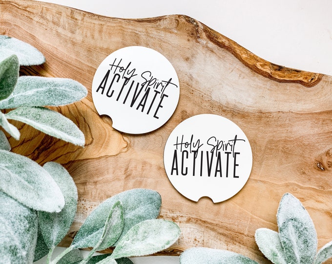 Holy Spirt Activate Coaster Set of 2