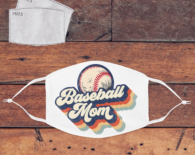 Baseball Mom Mask