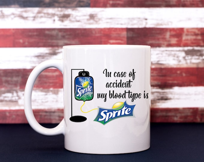In case of Accident My blood Type is  Coffee Cup
