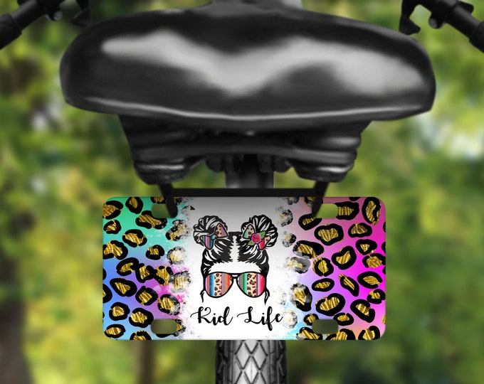 Kids Life Bicycle License Plate
