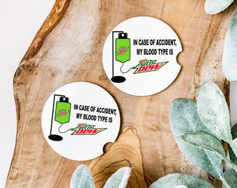 In case of accident DIET Mt Dew Set of 2
