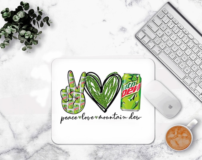 Peace Love  Dew Mouse pad