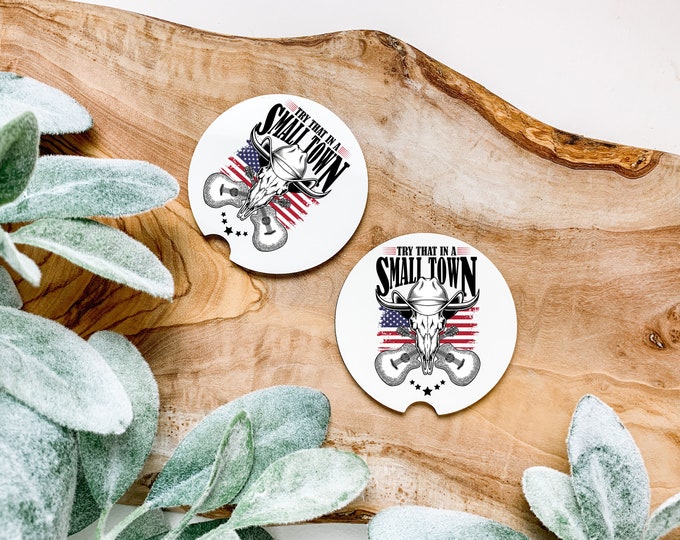 Small Town Coaster Set of 2
