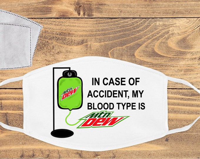 In case of Accident My blood Type is MNT Dew