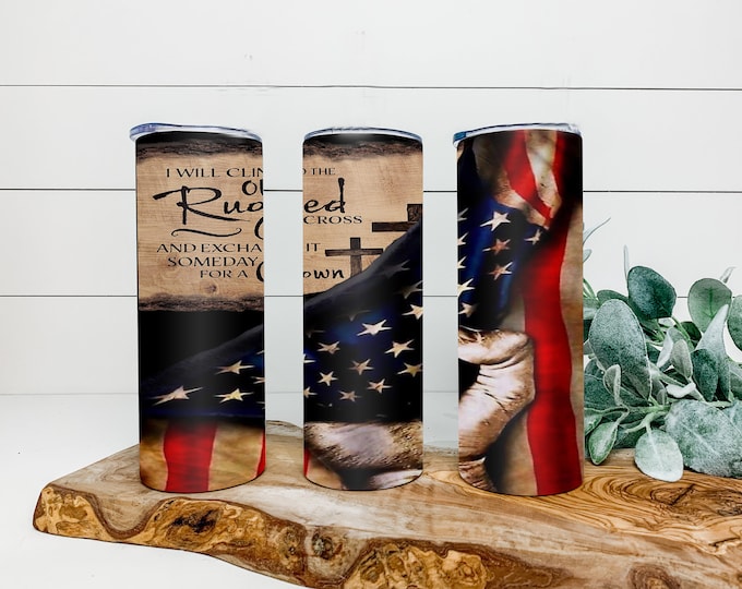 Old Rugged Cross 20oz  Tumbler