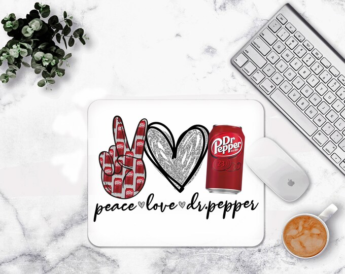Peace Love DpMouse pad