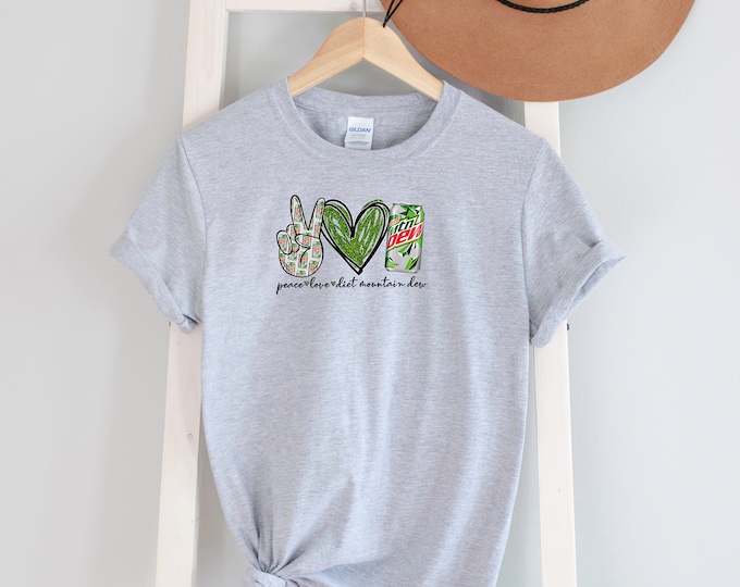 Peace Love Diet Dew Tee Shirt