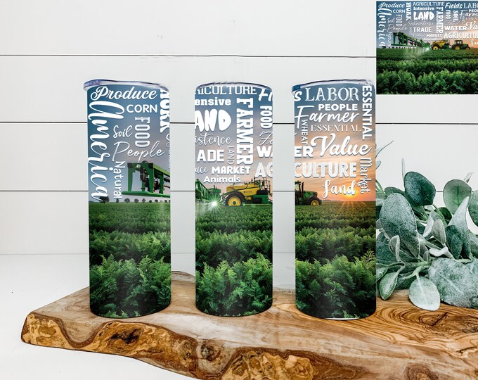 Farmer 20 oz  Tumbler