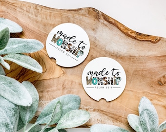 Made To Worship Coaster Set of 2