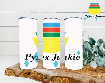 Pyrex Junkie Skinny 20 oz Tumbler