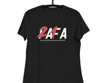 Women's Relaxed Rafa Tennis T-Shirt - Rafael Nadal Tennis Shirt - Legend Printed T Shirt - Nadal 21 Grand Slams Graphic Tennis Gift