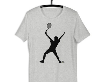 Camiseta de tenis Unisex Jimmy Connors - US Open 1991 Legend Camiseta estampada - Cool Men/Women Sports Shirts - All Sizes Crew Neck Tennis Gift