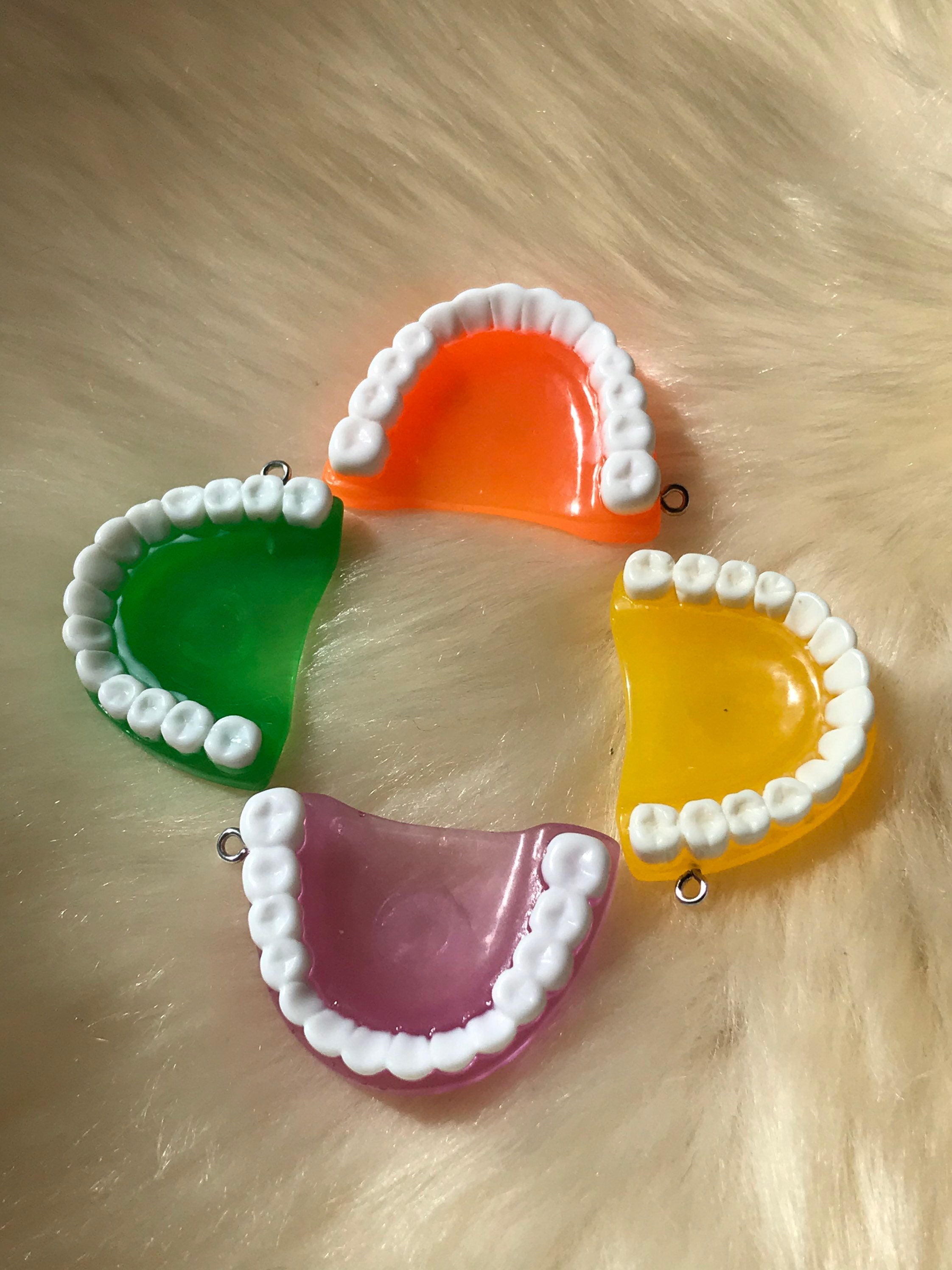 CHOMPER CROCS teeth colourful 3D shoe charm Etsy