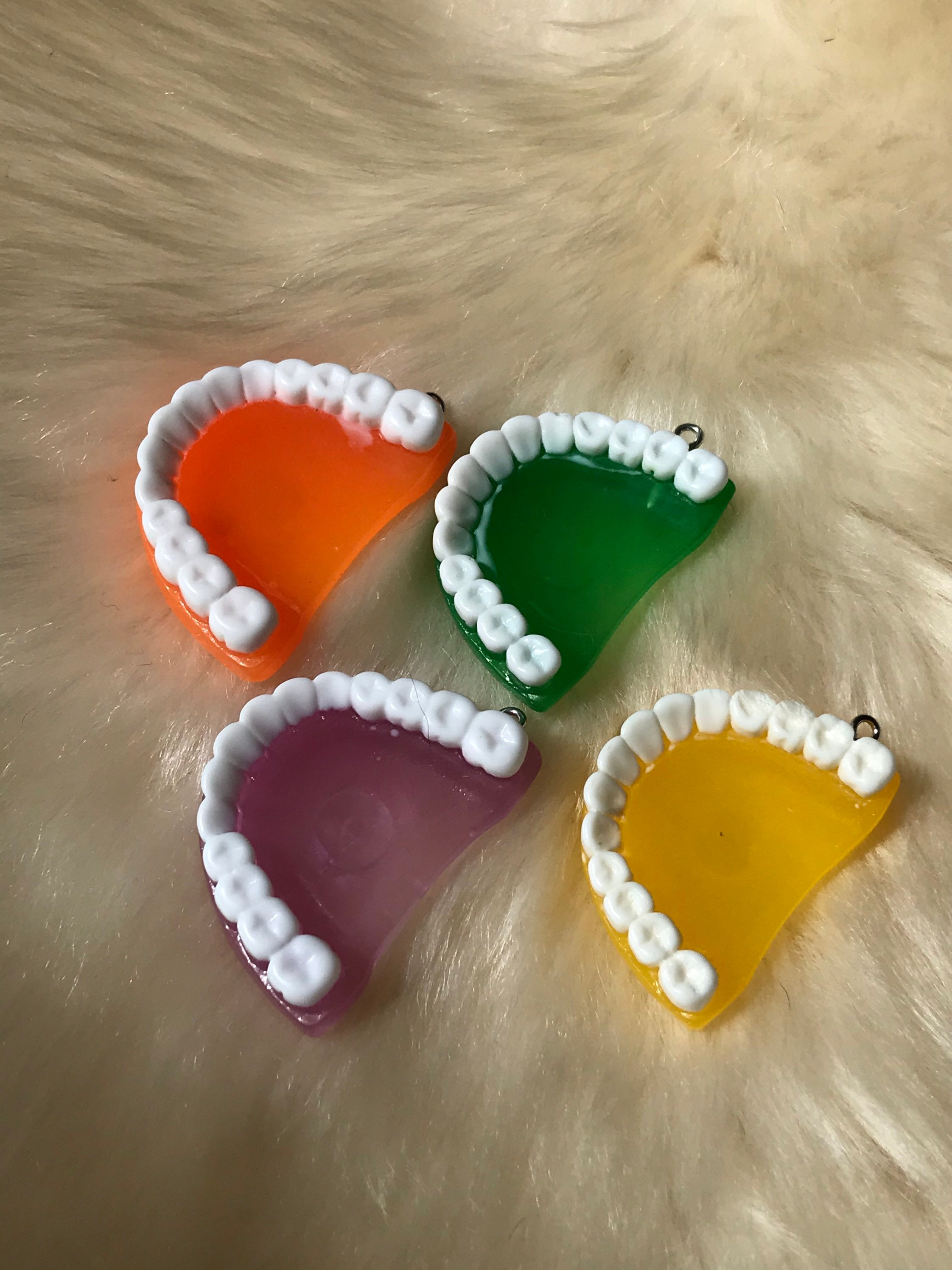 CHOMPER CROCS teeth colourful 3D shoe charm Etsy