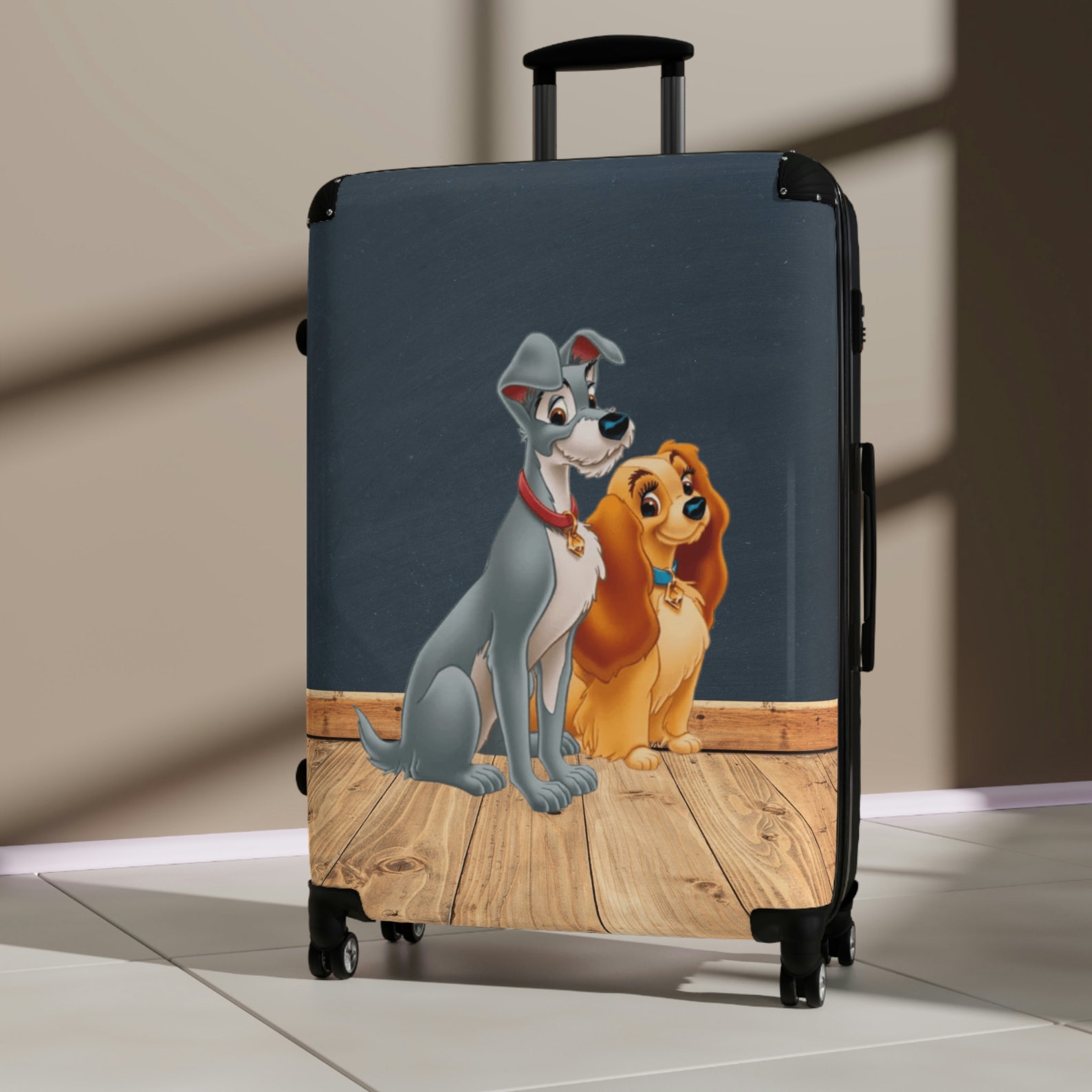 Lady and the Tramp Suitcase, Lady and the Tramp Luggage, Disney Dogs