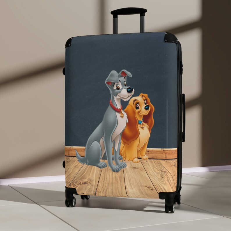 Lady and the Tramp Suitcase, Lady and the Tramp Luggage, Disney Dogs