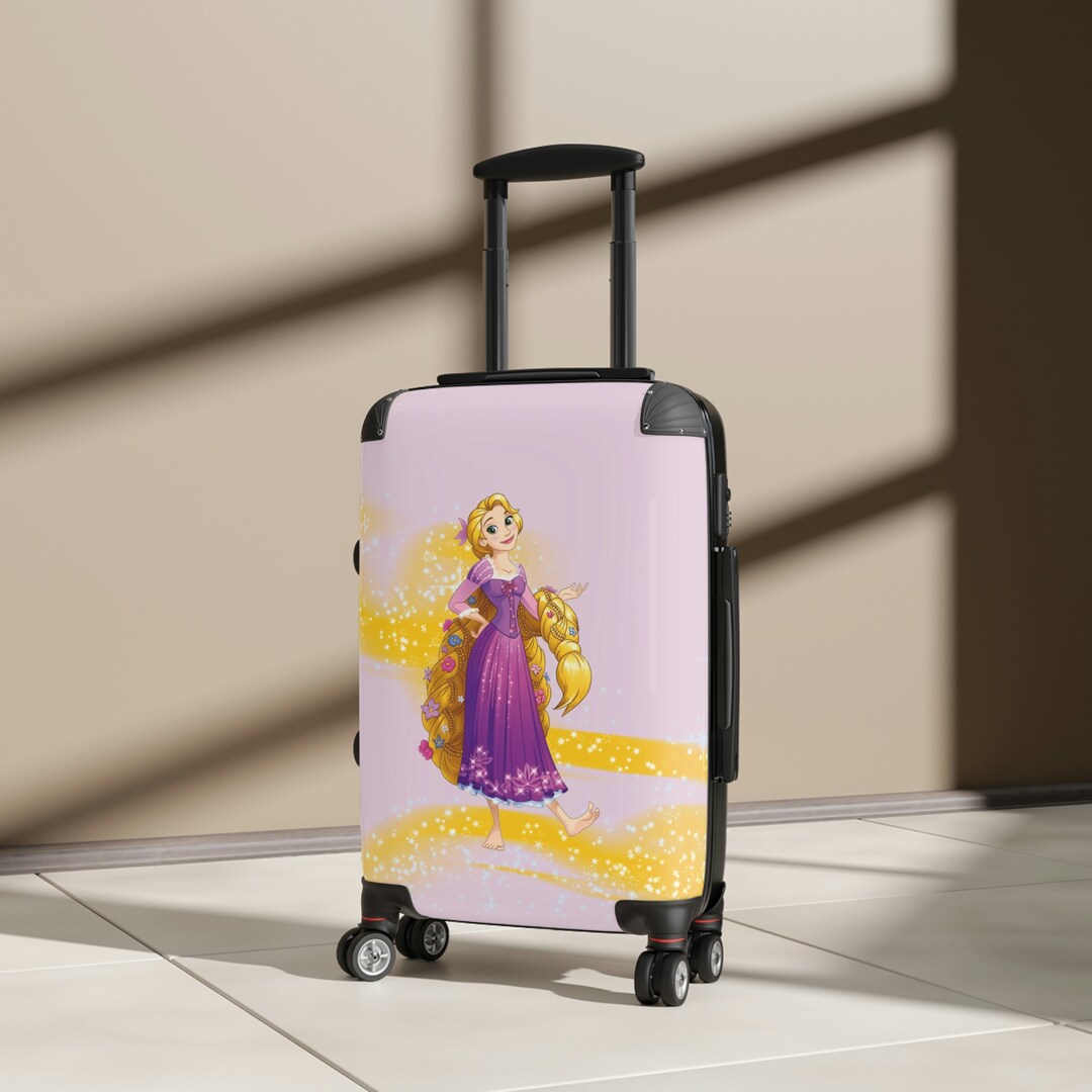 Rapunzel Suitcase Rapunzel Luggage Disney Rapunzel Gift Etsy