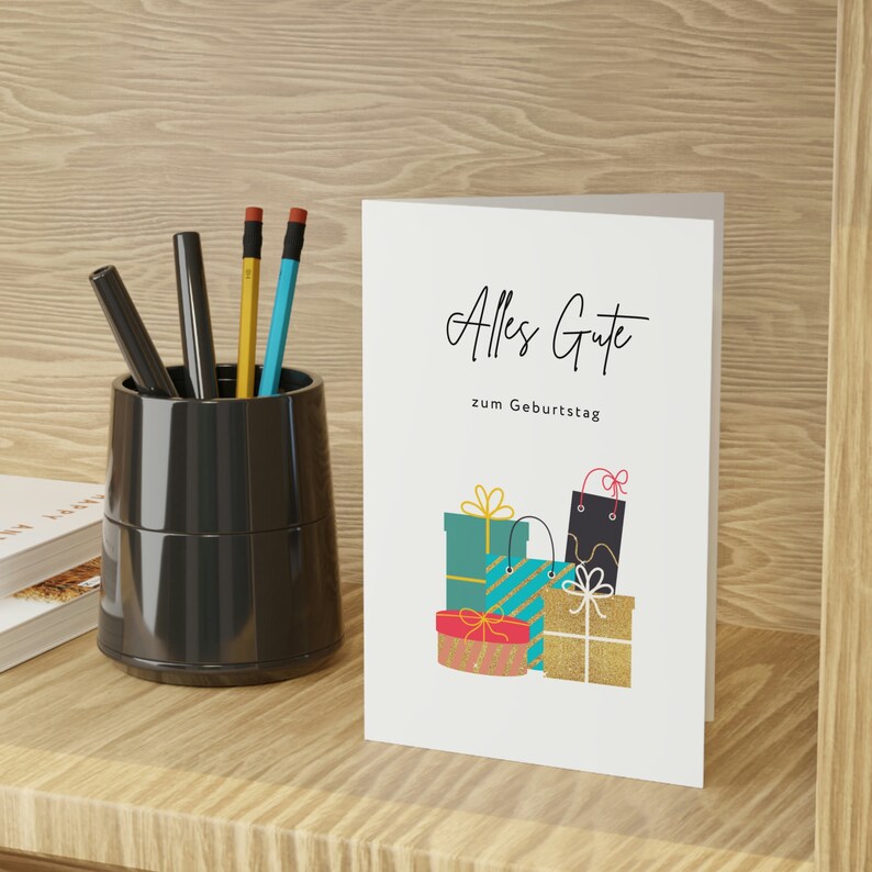 German Happy Birthday Cards Birthday Wishes Greeting Cards Etsy