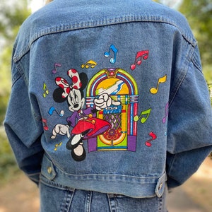 Minnie Mouse Adult Jean Jacket Etsy Singapore