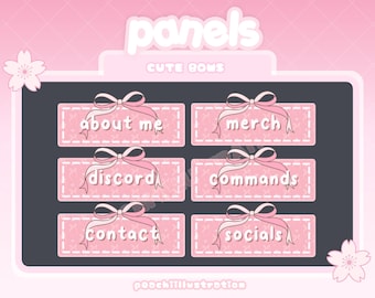 Paneles de proa - Paneles de Twitch para streamers