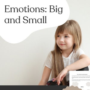 EMOTIONS: Big and Small, Social and Emotional Learning Activities for Kindergarten and Early Elementary