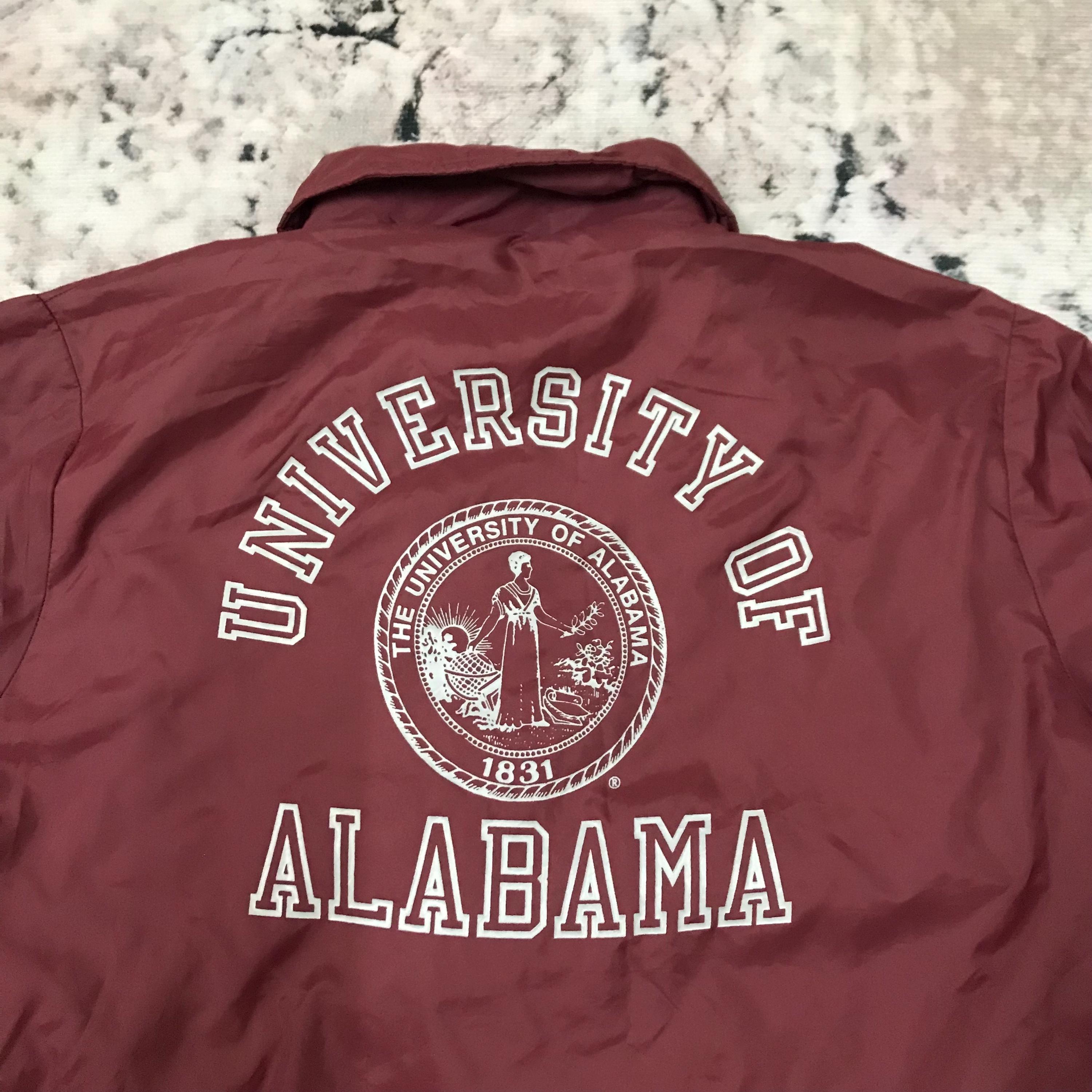 Vintage 90s University of Albama Backhit Coach Jacket - Etsy