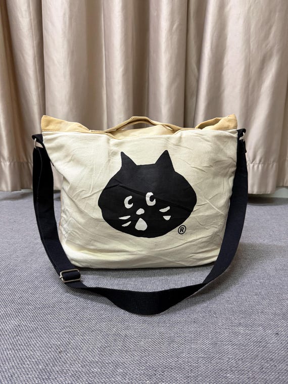 Ne-Net Double Piece 2way Massenger Tote Bag