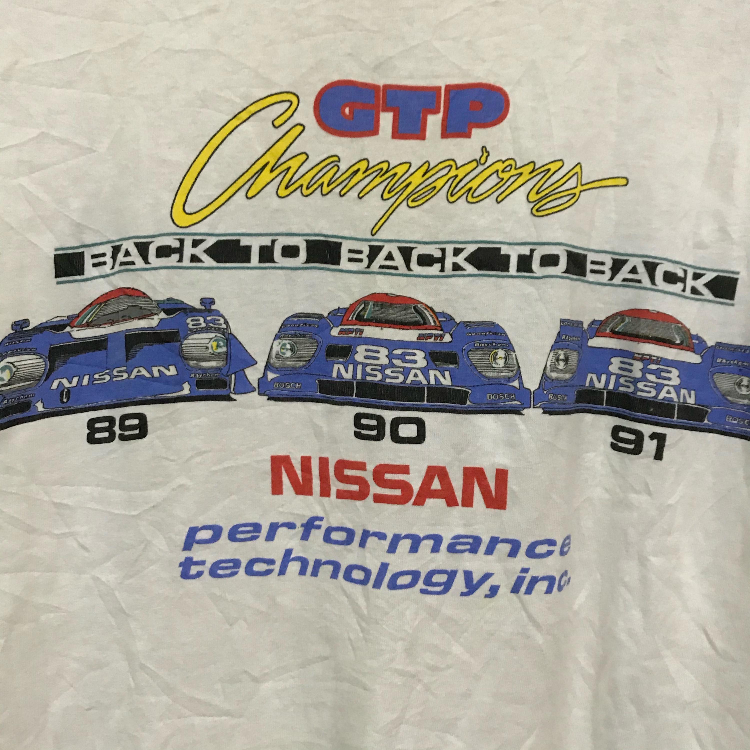 Vintage 90s Nissan NISMO Racing Team Championship T-shirt - Etsy