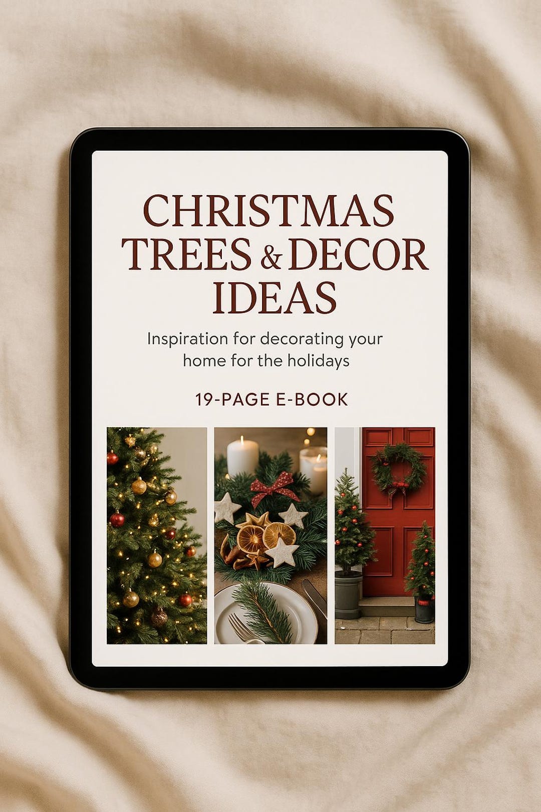 Christmas Tree Decorating Guide | Holiday DIY Ebook (PDF) - Etsy