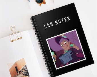 Lab Notes Spiral Notebook