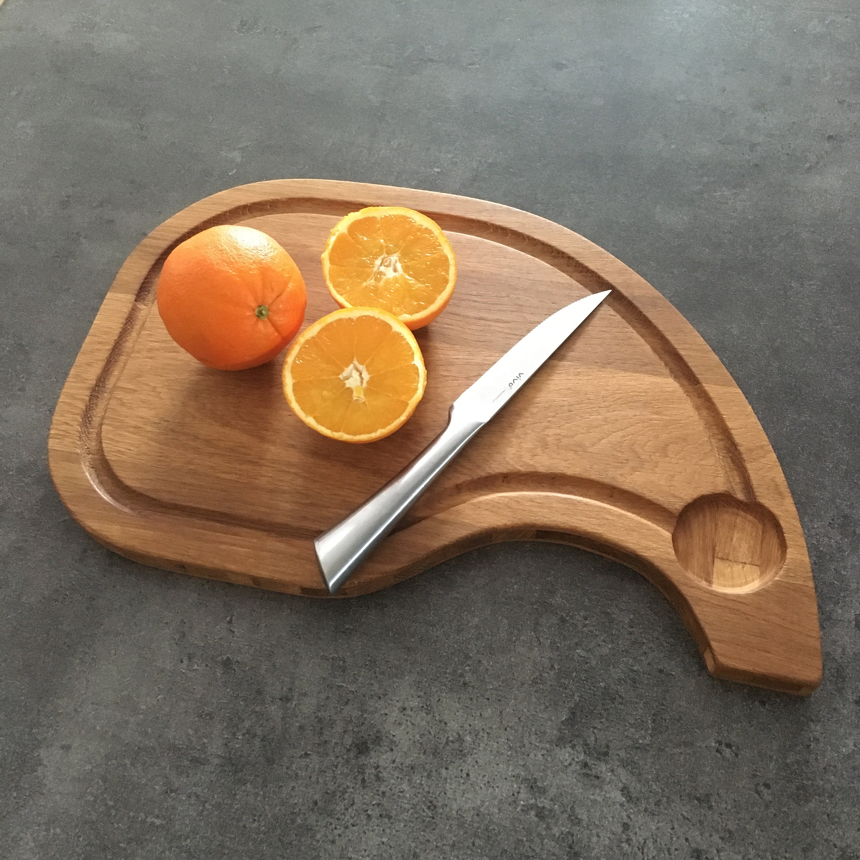 Planche à Découper en Bois Chêne Ustensile Cuisine Repas Idée Cadeau | Livraison Gratuite Mondial Re